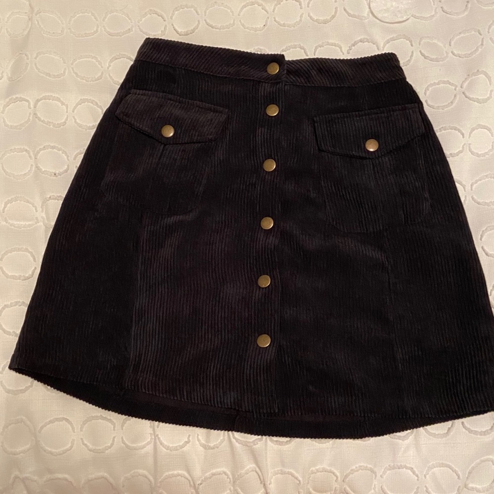 Corduroy Skirt